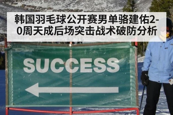 韩国羽毛球公开赛男单骆建佑2-0周天成后场突击战术破防分析